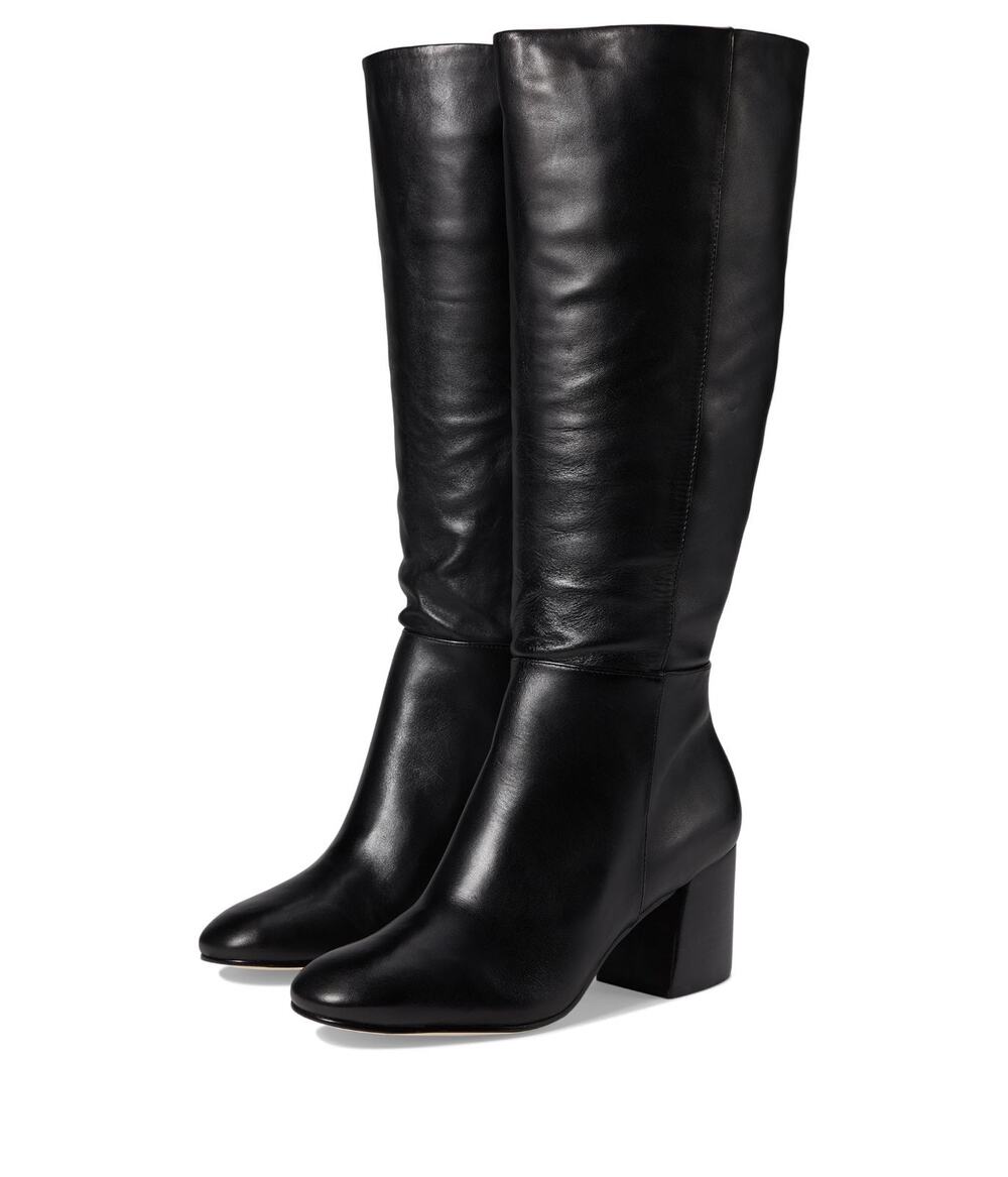 Bernardo Norma Women's Boot Black Leather Antique Calf 8 M